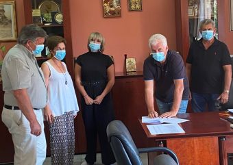 Έπεσαν οι υπογραφές της σύμβασης για την "Ενεργειακή Αναβάθμιση του Δημαρχείου Παλαμά"
