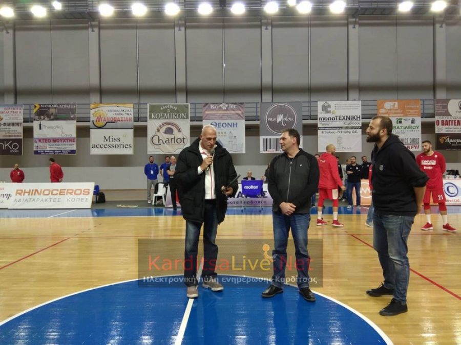 Ο ΑΣΚ τίμησε τον «τίμιο γίγαντα» Αργύρη Καμπούρη (+Φώτο +Βίντεο)