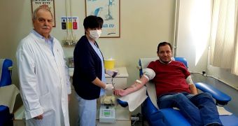 Έδωσε αίμα ο Κ. Νούσιος και έκανε έκκληση στον κόσμο να συμμετέχει στις εθελοντικές αιμοδοσίες