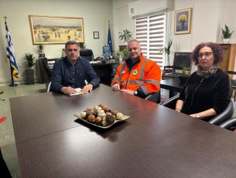 Συνάντηση Αντιπεριφερειάρχη Π.Ε. Καρδίτσας με τους Δασάρχες Καρδίτσας και Μουζακίου