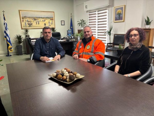 Συνάντηση Αντιπεριφερειάρχη Π.Ε. Καρδίτσας με τους Δασάρχες Καρδίτσας και Μουζακίου