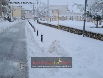 Κακοκαιρία Μήδεια: Ο Δήμος Μουζακίου θα μεταφέρει ηλικιωμένους που θέλουν να εμβολιαστούν στο Κέντρο Υγείας