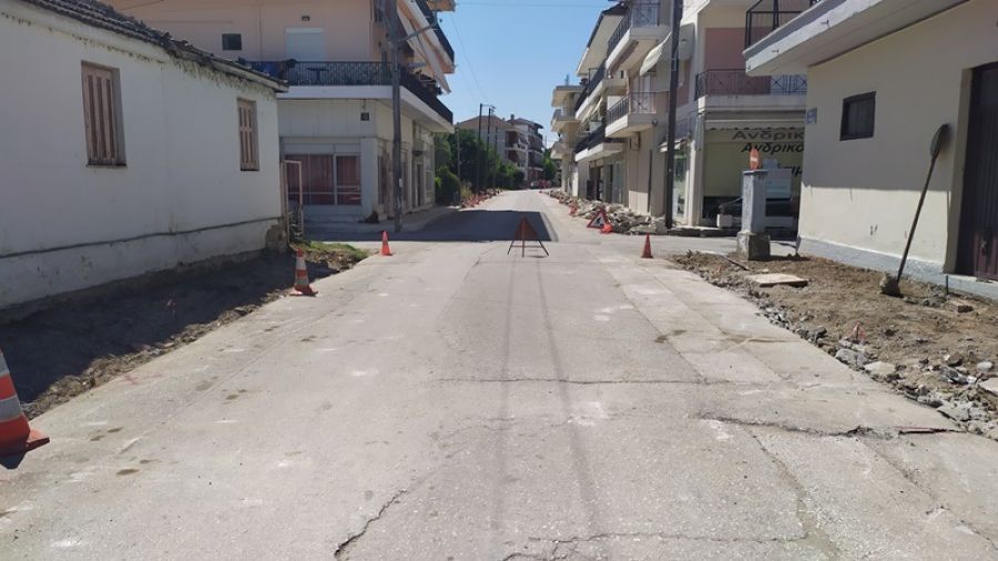 Ξεκίνησε το έργο αποκαταστάσεων ζημιών στο οδικό δίκτυο από τον "Ιανό" στο Δήμο Σοφάδων