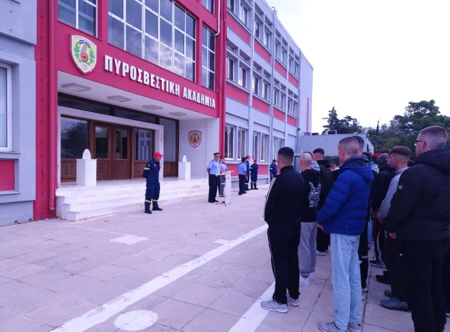 326 νέοι σπουδαστές κατατάχθηκαν για φοίτηση στο Ακαδημαϊκό έτος 2025 – 2026, στις Σχολές της Πυροσβεστικής Ακαδημίας