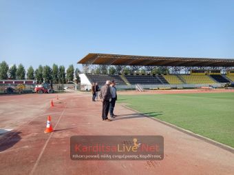 Στην τελική ευθεία οι εργασίες για τον νέο χλοοτάπητα του Δημοτικού Σταδίου (+Φωτο +Βίντεο)
