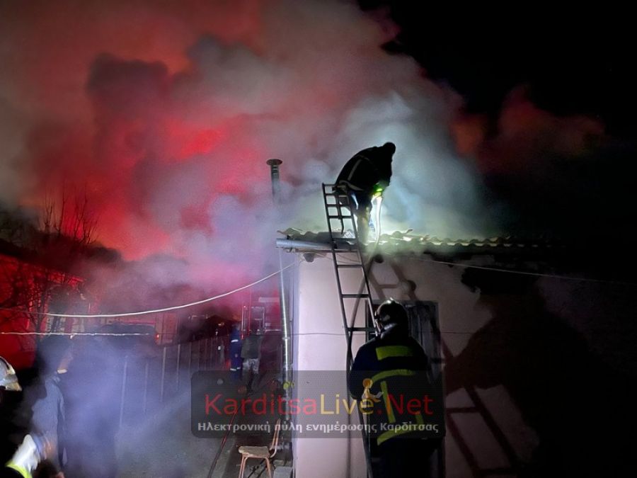 Υλικές ζημιές υπέστη μονοκατοικία στον Πρόδρομο μετά από πυρκαγιά (+Φωτο)