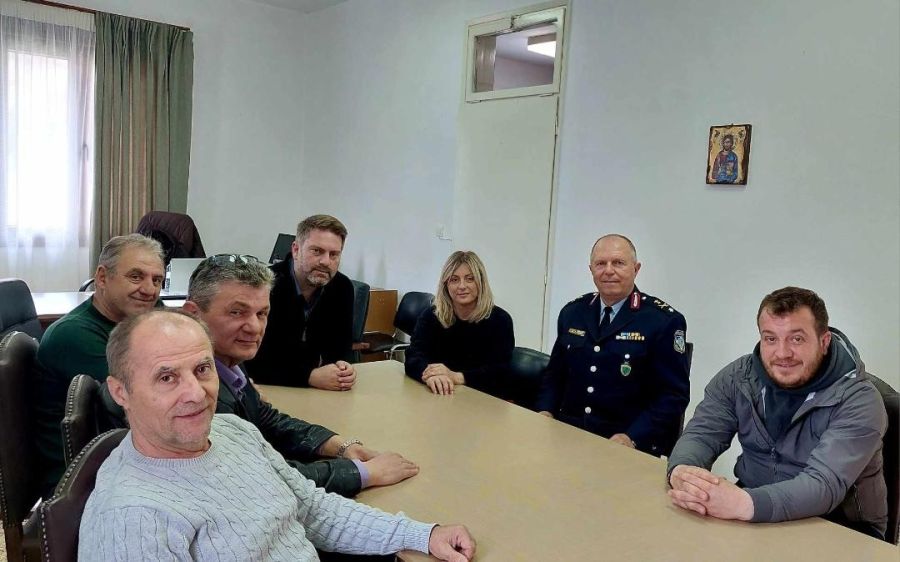 Επίσκεψη του Αστυνομικού Διευθυντή Καρδίτσας στην Αργιθέα