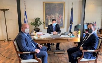 Συνάντηση Αδ. Γεωργιάδη με Β. Τσιάκο και Κ. Τσιάρα: Με 3,59 εκατ. ευρώ θα χρηματοδοτηθεί ο Δήμος Καρδίτσας