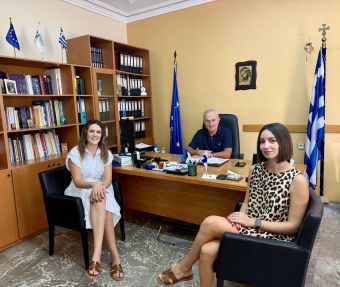 Συνάντηση του Παιδοψυχιατρικού Τμήματος με τον Διευθυντή Πρωτοβάθμιας Εκπαίδευσης Καρδίτσας