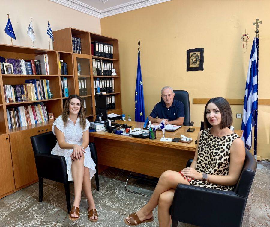 Συνάντηση του Παιδοψυχιατρικού Τμήματος με τον Διευθυντή Πρωτοβάθμιας Εκπαίδευσης Καρδίτσας
