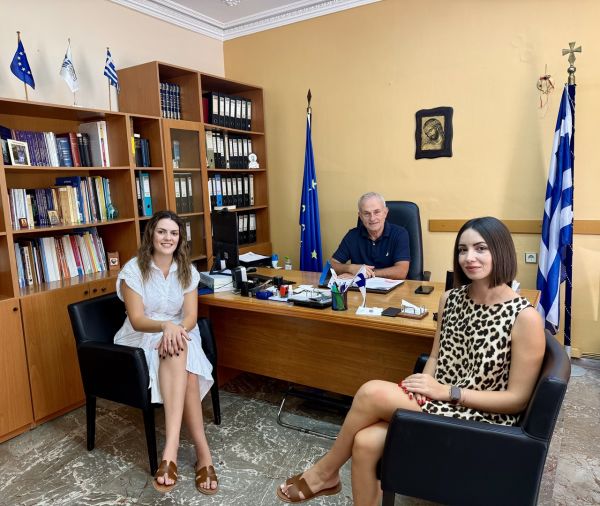 Συνάντηση του Παιδοψυχιατρικού Τμήματος με τον Διευθυντή Πρωτοβάθμιας Εκπαίδευσης Καρδίτσας
