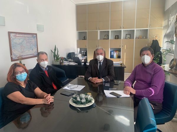 Επίσκεψη του Διοικητή και του Υποδιοικητή της 5η ΥΠΕ στο Γ.Ν. Καρδίτσας