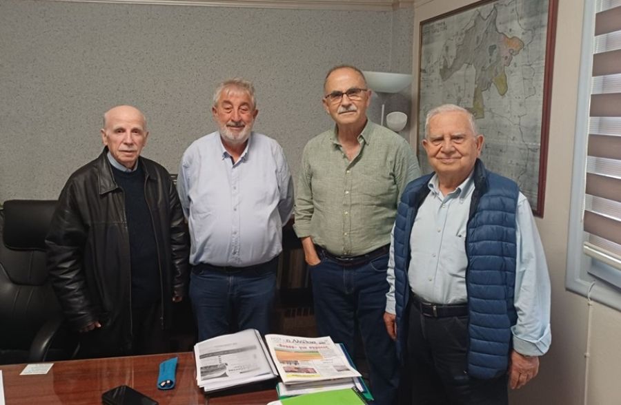 Οι «Φίλοι του Νοσοκομείου» στον αναπληρωτή Περιφερειάρχη Θεσσαλίας