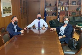 Με τον Υπ. Περιβάλλοντος Κ. Σκρέκα συναντήθηκε ο Δήμαρχος Καρδίτσας Β. Τσιάκος