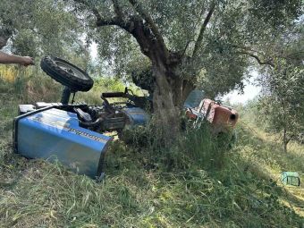 Νεκρός 66χρονος που καταπλακώθηκε από το τρακτέρ του στο Ελαιόφυτο Αγρινίου