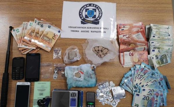 Εξαρθρώθηκε εγκληματική ομάδα, τα μέλη της οποίας διακινούσαν ναρκωτικά στο Βόλο