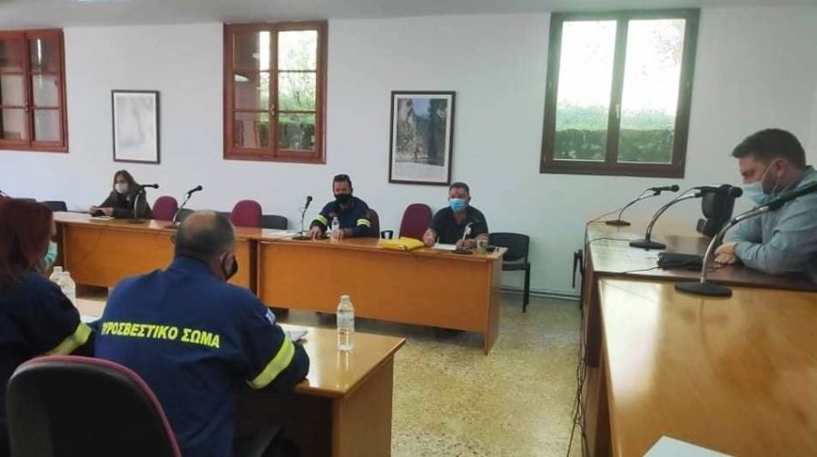Συνεδρίασε ενόψει χειμώνα το Συντονιστικό Τοπικό Όργανο Πολιτικής Προστασίας του Δήμου Αργιθέας