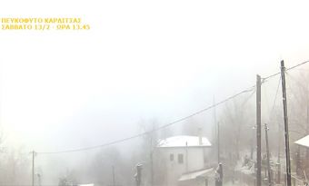Ξεκίνησε η κακοκαιρία &quot;Μήδεια&quot; - Πυκνή χιονόπτωση σε ορεινά και ημιορεινά - Χιονίζει και στην Καρδίτσα (+Βίντεο)