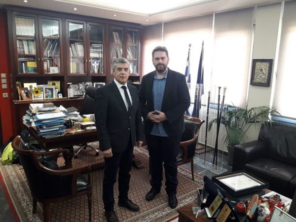 Στον Περιφερειάρχη Θεσσαλίας Κ. Αγοραστό η δημοτική παράταξη "ΑΡΓΙΘΕΑ νέα εποχή"