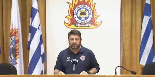 Χαρδαλιάς: "154 πυρκαγιές σε όλη τη χώρα - 98 μόνο σήμερα(6/8) "