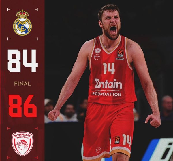 Euroleague: Νίκησε στη Μαδρίτη και ...προσγειώθηκε στο Άμπου Ντάμπι ο Ολυμπιακός!