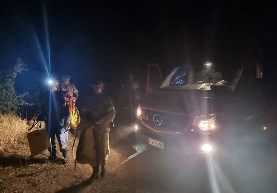 Περί τα 50 στρέμματα κάηκαν από τις πυρκαγιές σε Αγιοπηγή και οικισμό Κούτσουρο