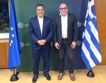 Τέλης Σπάνιας: Συνάντηση με τον Υπουργό Σταύρο Παπασταύρου για την ενέργεια, τη διαχείριση των υδάτων και τις ενεργειακές υποδομές του Ν. Καρδίτσας