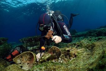 ​Σημαντικά αρχαιολογικά ευρήματα εντοπίστηκαν στον θαλάσσιο χώρο της Κάσου