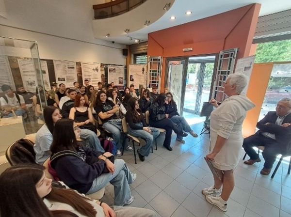 Διδακτική επίσκεψη μαθητών της Α΄ τάξης του 5ου ΓΕΛ Καρδίτσας στο Μουσείο Πόλης Καρδίτσας