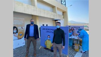 9 κρούσματα κορονοϊού έδωσαν τα γρήγορα τεστ στον Τύρναβο τη Δευτέρα (16/11)