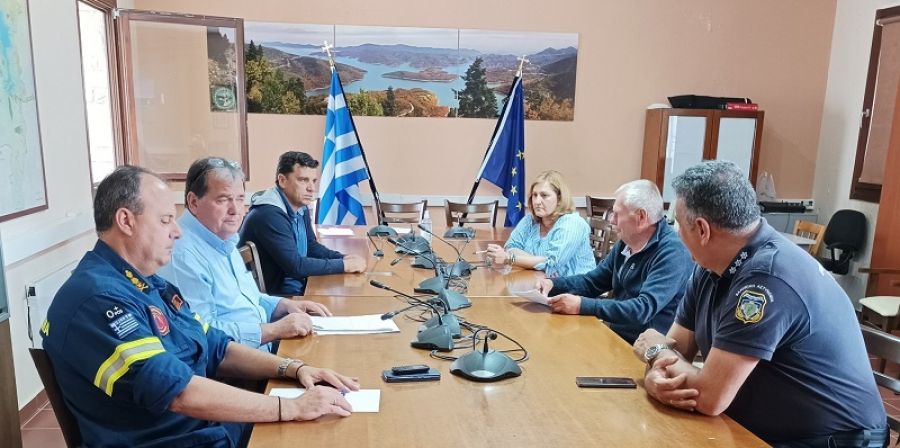 Συνεδρίασε εκτάκτως για την κακοκαιρία "Genesis" το Συντονιστικό Τοπικό Όργανο του Δήμου Λίμνης Πλαστήρα
