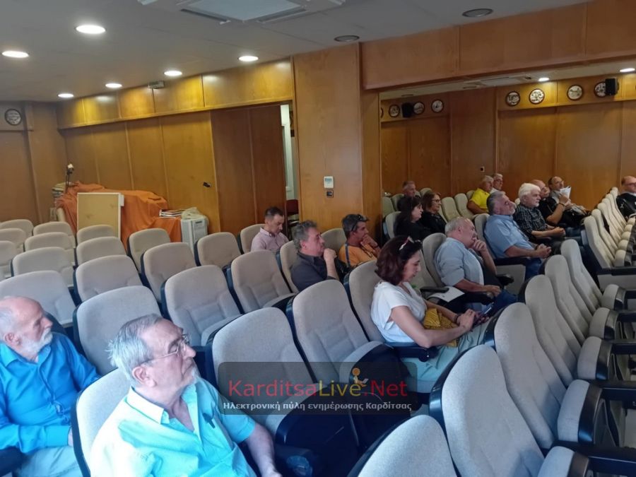 Διαχείριση υδάτων και αναπτυξιακό μοντέλο στη Θεσσαλία συζητήθηκαν στην ανοιχτή συνέλευση της Νέας Αριστεράς στην Καρδίτσα (+Βίντεο)