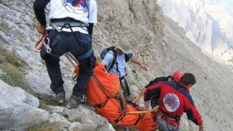 Σε εξέλιξη επιχείρηση διάσωσης ορειβάτη μετά από πτώση στον &quot;Ολυμπο&quot;