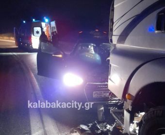 Καλαμπάκα: Τραυματίστηκε σε τροχαίο κοντά στην Καλαμπάκα ο τεχνικός διευθυντής της ΠΑΕ ΑΕΛ, Τάσος Βενέτης