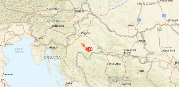 Κροατία: Ισχυρός σεισμός 6,4 Ρίχτερ κοντά στο Ζάγκρεμπ