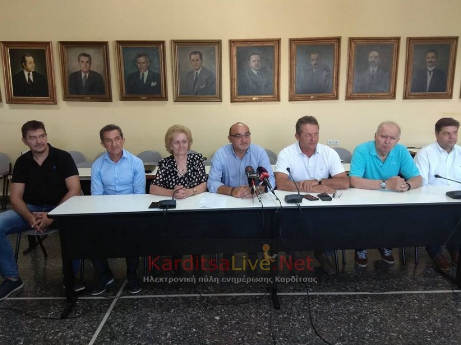 Παρουσίασε τους αντιδημάρχους και τους εντεταλμένους συμβούλους του Δήμου Καρδίτσας ο Β. Τσιάκος (+Φώτο +Βίντεο)