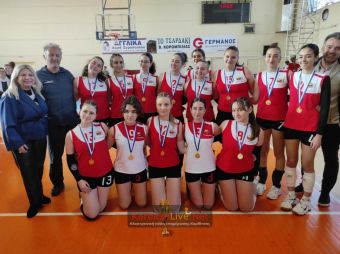 Το ΓΕΛ Μουζακίου πρωταθλήτρια ομάδα στο βόλεϊ κοριτσιών - Νίκησε 0-2 το 4ο ΓΕΛ (+Φωτο +Βίντεο)