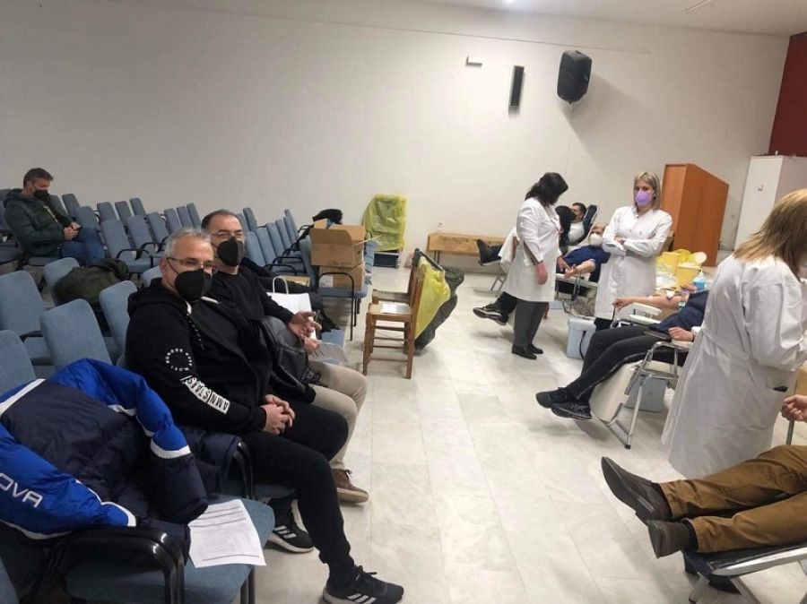 Σ.Ε.Α. Παλαμά: 126 πολύτιμες μονάδες αίματος στην 51η αιμοδοσία!