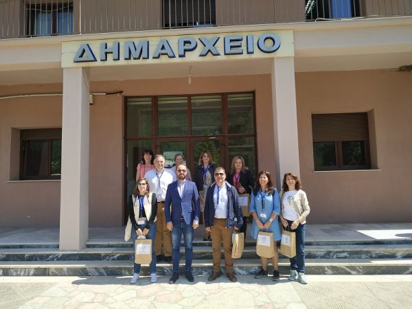 Συνάντηση του Δημάρχου Θ. Στάθη με αποστολές του ΕΠΑΛ και Σχολείων ξένων χωρών ενταγμένες στο ERASMUS+