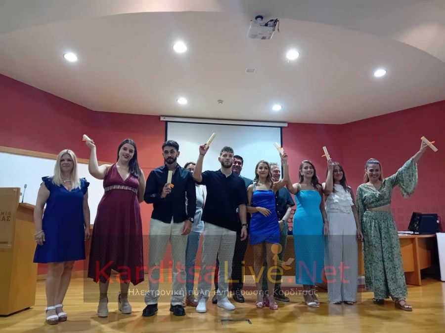 Πήραν πτυχίο 7 απόφοιτοι του Προγράμματος Σπουδών του Τμήματος Διατροφής και Διαιτολογίας (+Φωτο +Βίντεο)