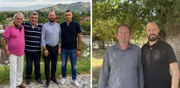 Αργυρίου Γ. - Μάγγος Φ. - Παλάντζας Νικ. - Τσιώνας Ι. υποψήφιοι με «Νέα Πορεία» και Φάνη Στάθη για το Τοπικό Συμβούλιο Μαγούλας