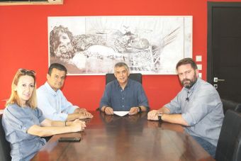 Συνεργασία Περιφέρειας - Υπουργείου για αποκατάσταση ζημιών στην Ι.Μ. Σπηλιάς
