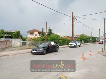 Καρδίτσα: "Καραμπόλα" τριών αυτοκινήτων με υλικές ζημιές στην Τρικάλων (+Φώτο)