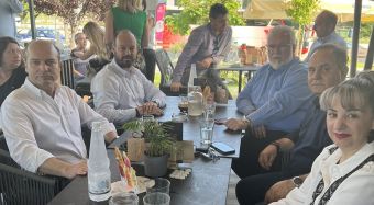 Συνάντηση του Δημάρχου Μουζακίου Θ. Στάθη με το Γ. Γρ. Ενωσιακών Πόρων ΥΠΑΑΤ Δ. Παπαγιαννίδη