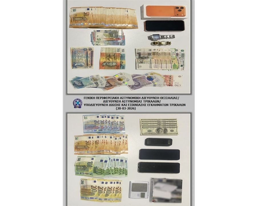 Εξιχνιάστηκε απάτη "μαμούθ" σε βάρος γυναίκας στα Τρίκαλα