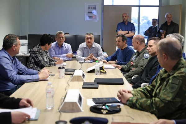 Ευρεία σύσκεψη εμπλεκομένων φορέων στην Περιφέρεια Θεσσαλίας για την επικείμενη άσκηση «Εγκέλαδος Ι/25»