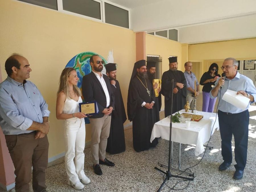 "Πρώτο Κουδούνι" στα Σχολεία του Δήμου Μουζακίου και Βράβευση της Αντιγόνης Ντρισμπιώτη