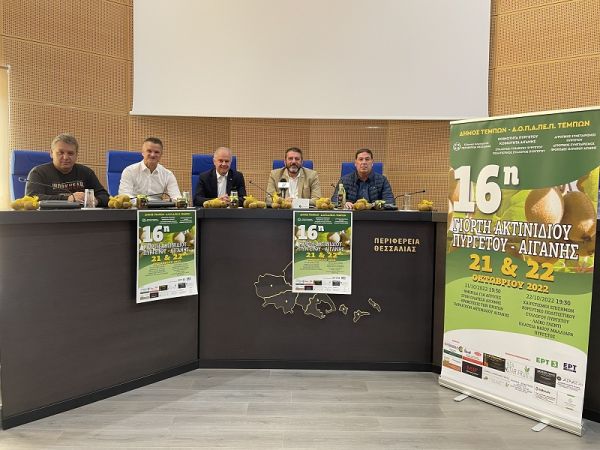16η Γιορτή Ακτινιδίου στις 21 και 22 Οκτωβρίου σε Αιγάνη και Πυργετό