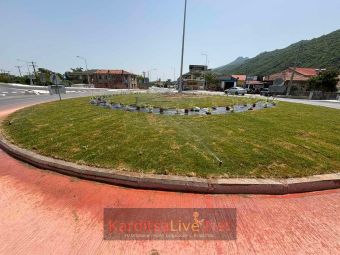Καλλωπισμός των κυκλικών κόμβων στο Μουζάκι (+Φωτο)