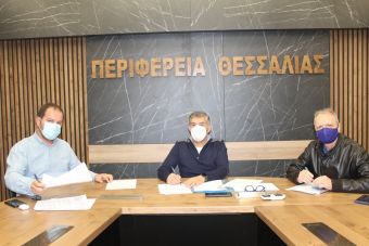 Υπογράφηκε η σύμβαση για τη βελτίωση του δρόμου Πυργετός – Κρανιά